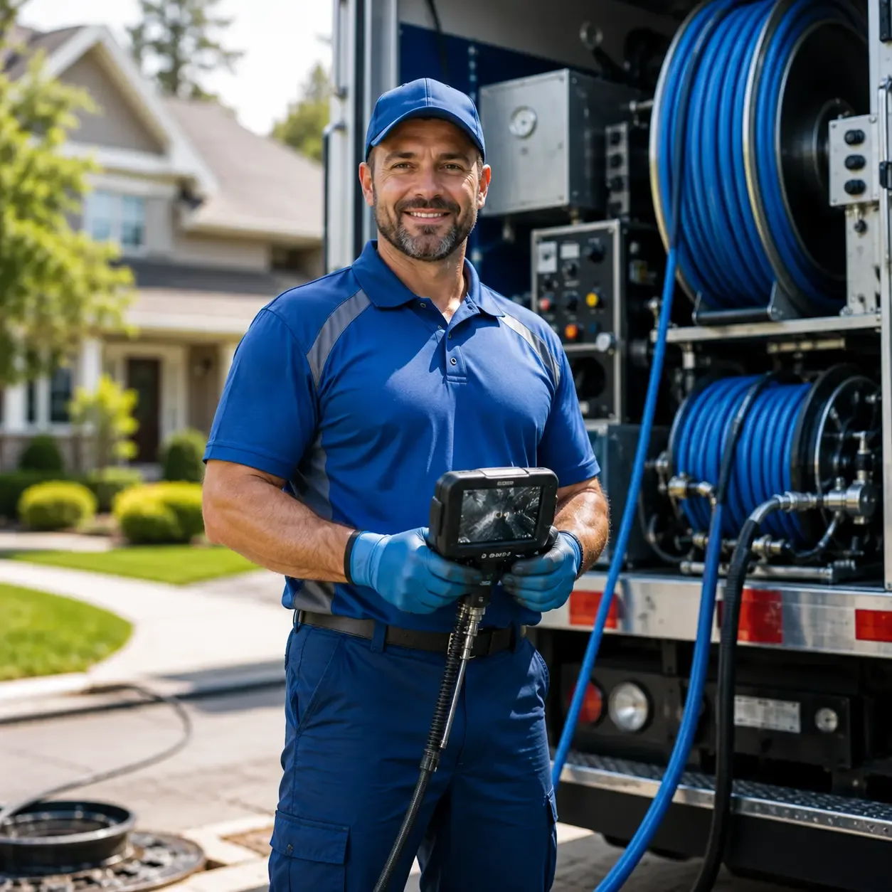 Local outdoor drain cleaning specialists in Ellsworth, WI